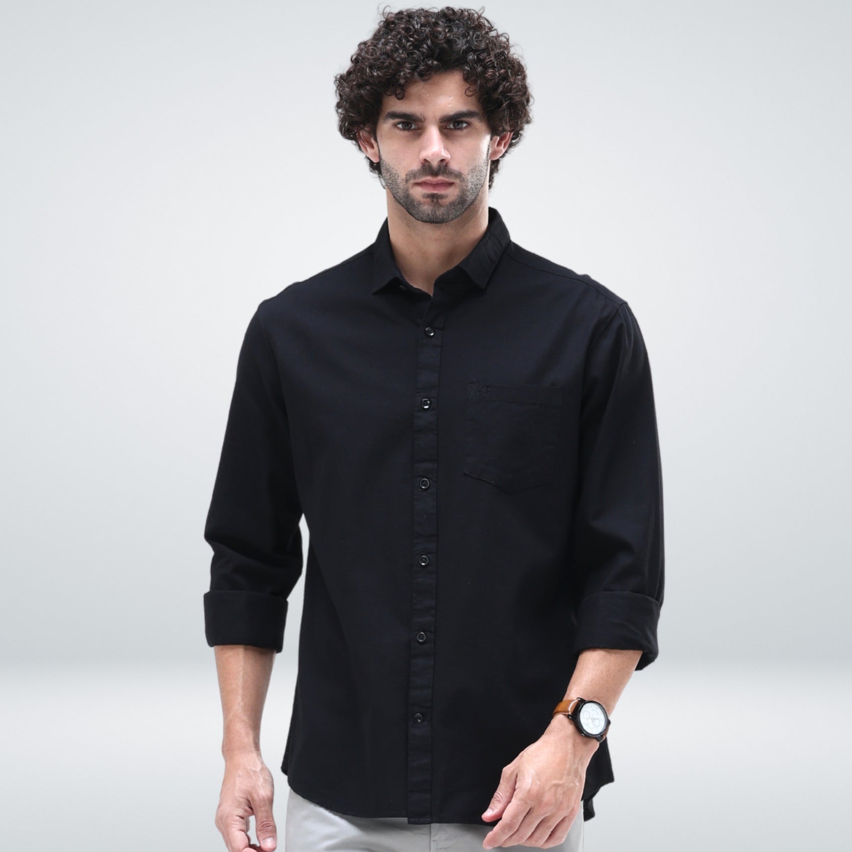 Crofty Black Shirt
