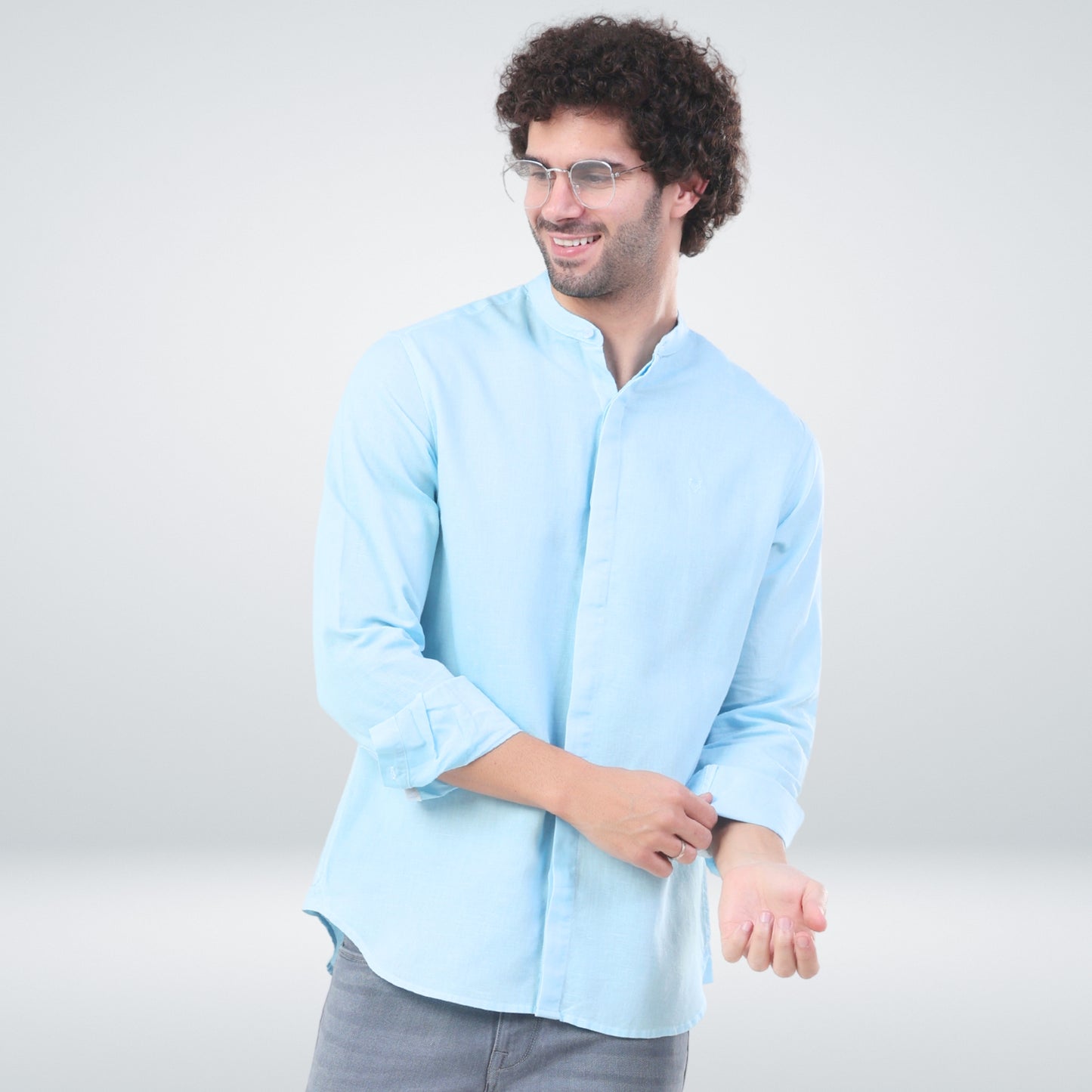 Medo Light Blue Shirt