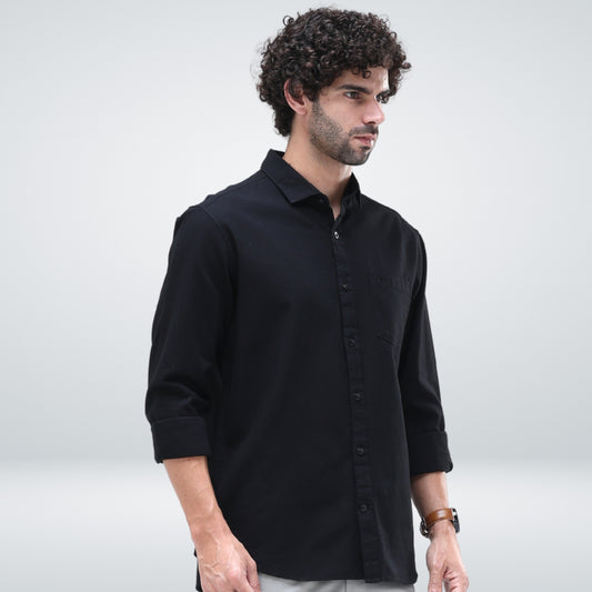 Crofty Black Shirt
