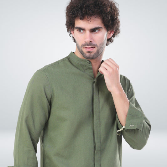 Polin Dusky Green Shirt