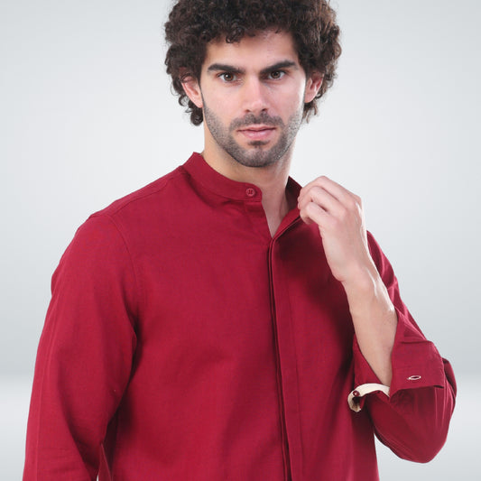 Statement Red Shirt