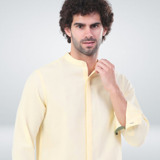 Modern Yellow Shirt