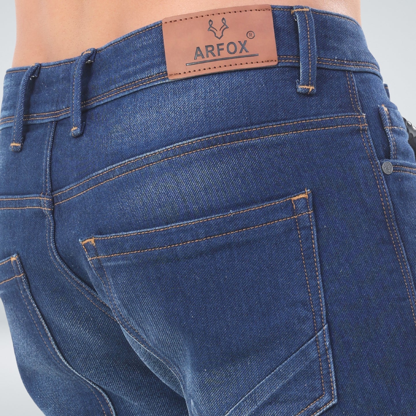 Sharp Navy Jeans