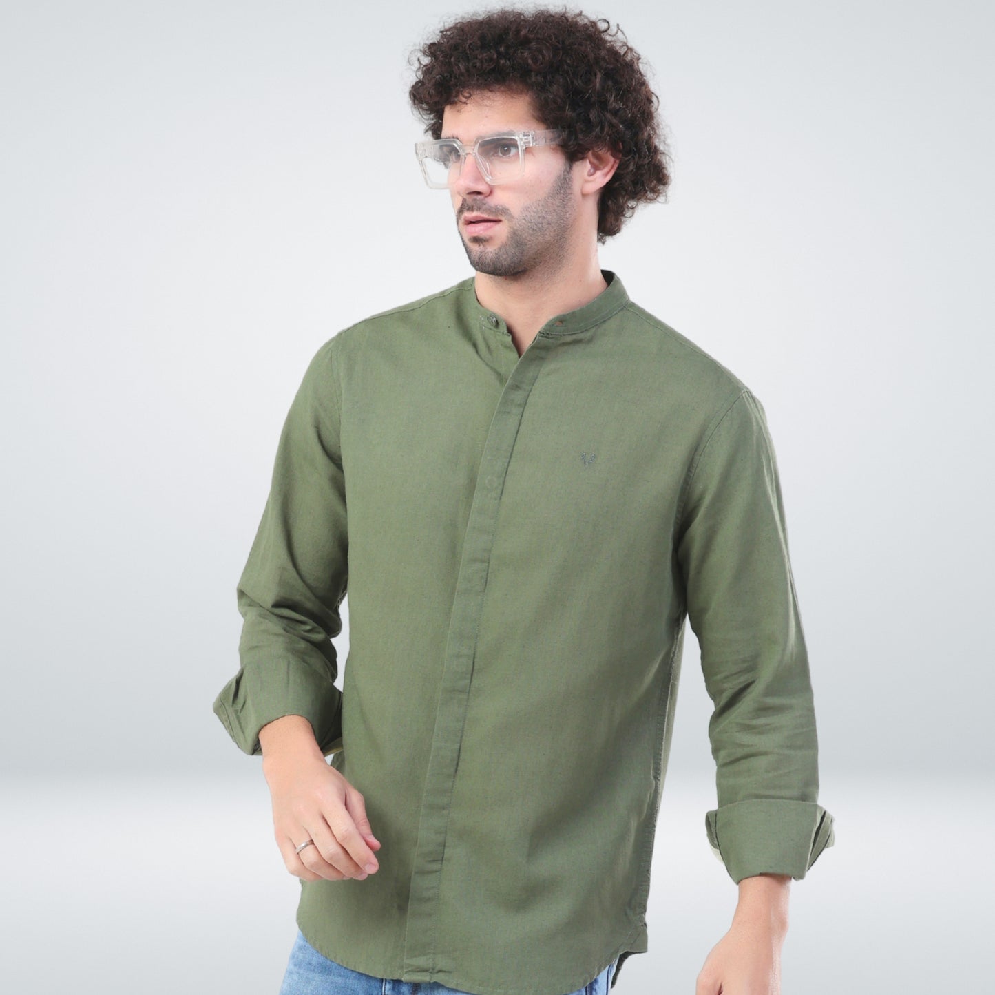 Polin Dusky Green Shirt