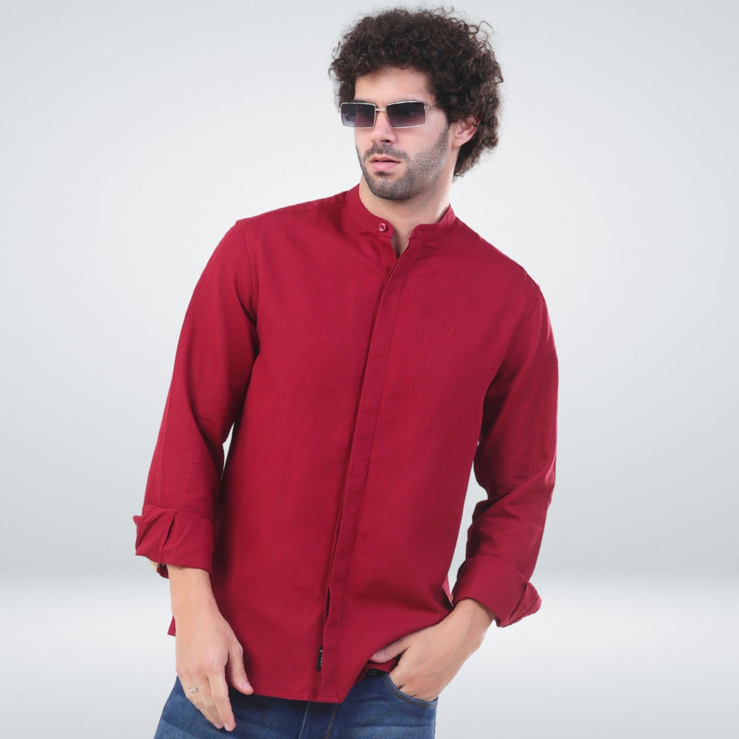 Statement Red Shirt
