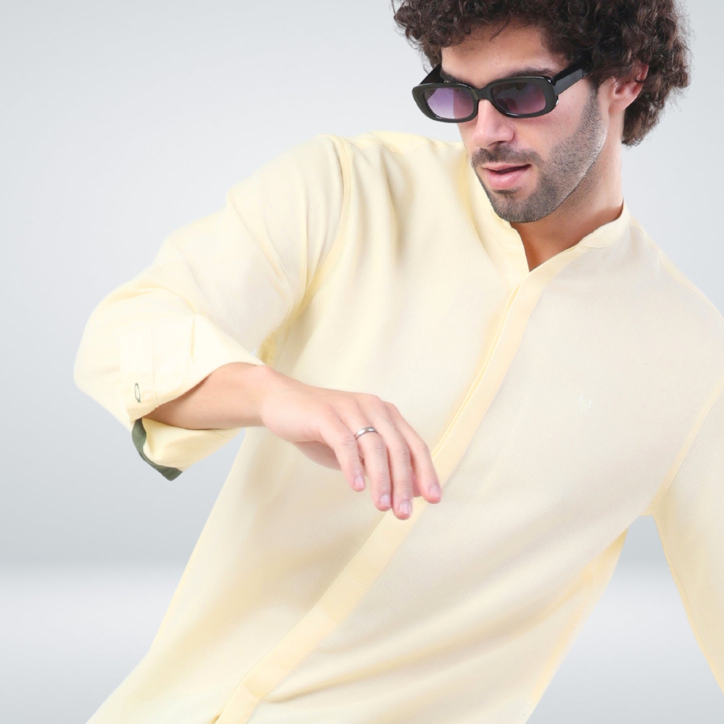 Modern Yellow Shirt
